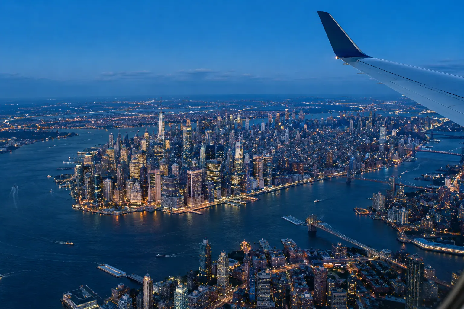 New York from the air